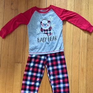 Baby bear winter outfit